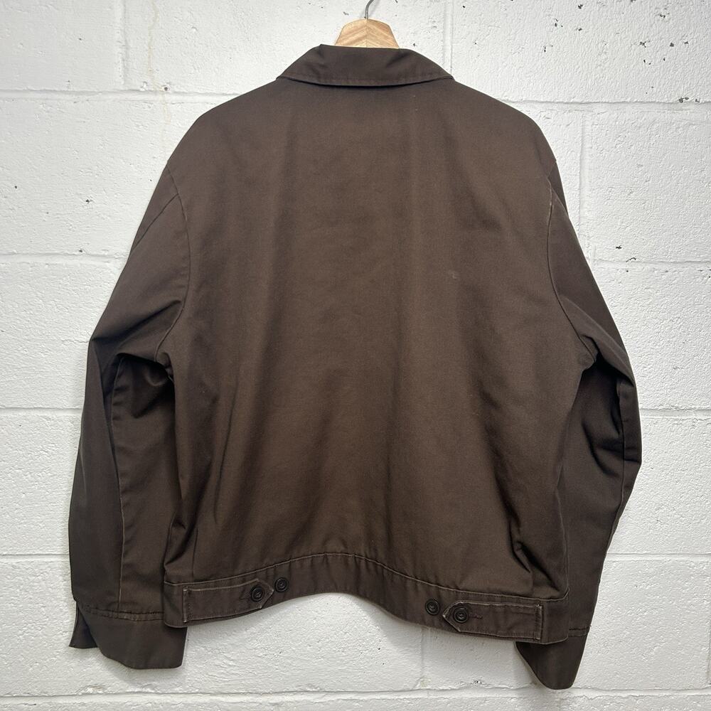 Dickies Insulated Quilt-Lined Eisenhower Jacket “Dark Brown” - Picture 2 of 10